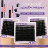 Lashes Clusters Kit Gift Packs 3 Styles 350Pcs with Bond&Seal