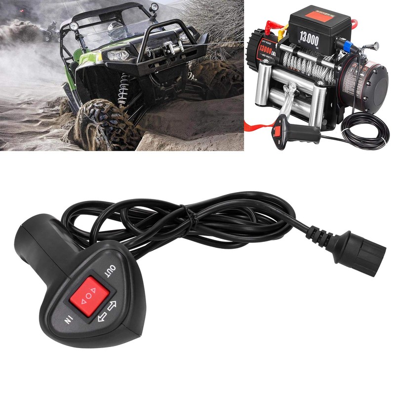 3 Prong Win Universal Electric Winch Remote Control Controller With
