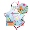 Maison d'Hermine 100% Cotton 1-Piece Kitchen Apron with Adjustable Neck