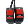 Trkimal 2pcs 22 mm Universal Motorcycle Handle On Off Switch,