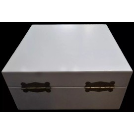 myhiddenessentials - custom New Wood Storage Box with Latch for dōTERRA Essential Oils - 36 Slot [Gray]