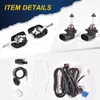 DOTCOM Front Fog Lights Driving Lamps Compatible with Chevy Equinox