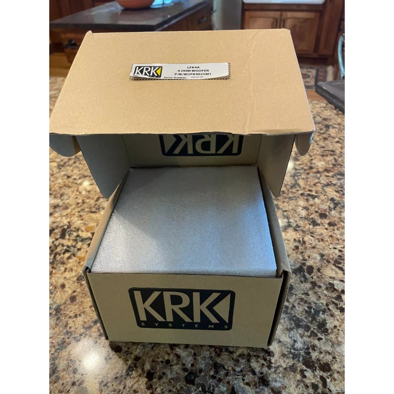 KRK VXT4 replacement woofer WOFK4025M1 LFK4A speaker VXT4 New in