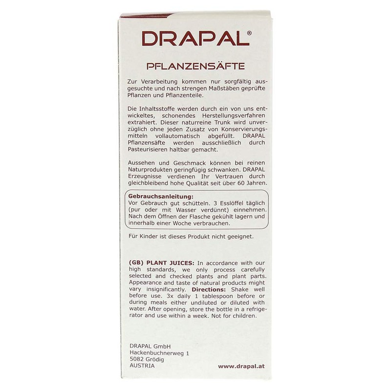 Brennesselblätter Organic Plant Juice Drapal