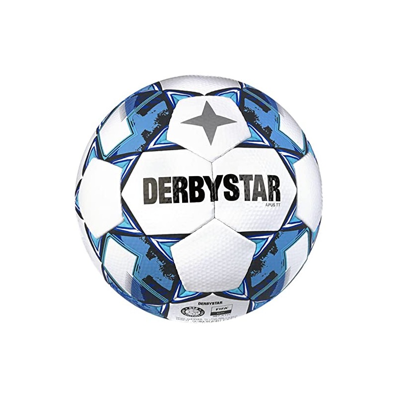 Derbystar Apus TT v23 Football White/Blue Size 5