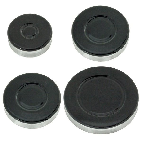 SPARES2GO (Non Universal) Gas Burner Crown and Flame Cap Kit