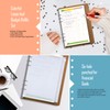 Rancco A6 Budget Planner Refill Paper, 90 Pages Colorful 6-Ring