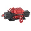 Alomejor RC Car Winch, 1:10 Scale Brushed Dual Motor Drive