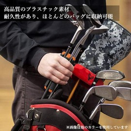 Golf Club Holder, Club Carrying Case, Golf Clubs, Securing Clip, Storage, Convenient, Portable, Golf Club Bracket