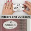 ExcelMark ExcelMark No Soliciting Sign C Digitally Printed Indoor/Outdoor Sign