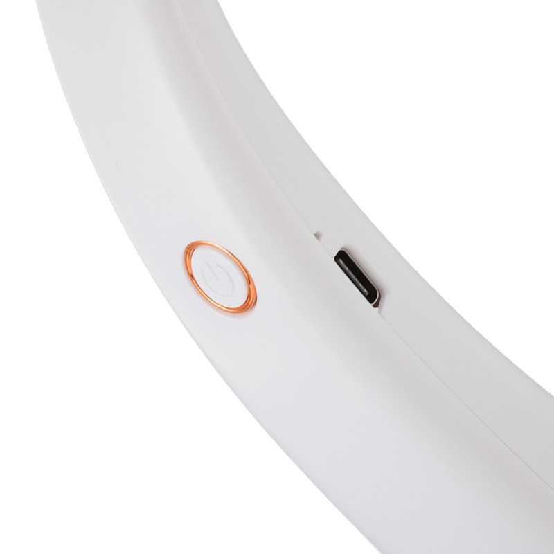 Hanging Neck Fan 3 Speed Bladeless Rechargeable Comfortable Portable Neck