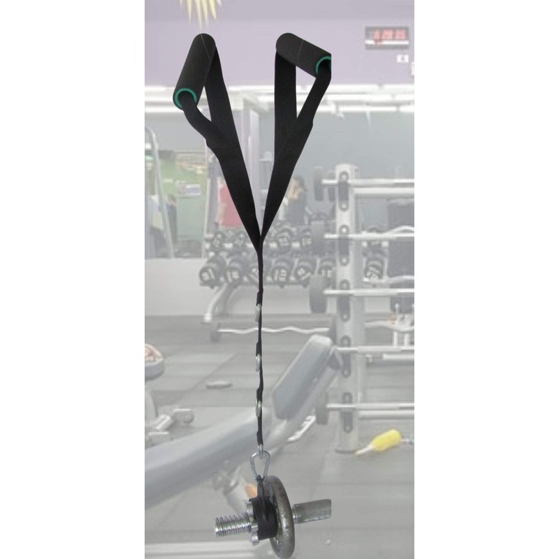 GYM T-BAR Row TB-4D Double Handle Portable SHIHAN Olympic Bar
