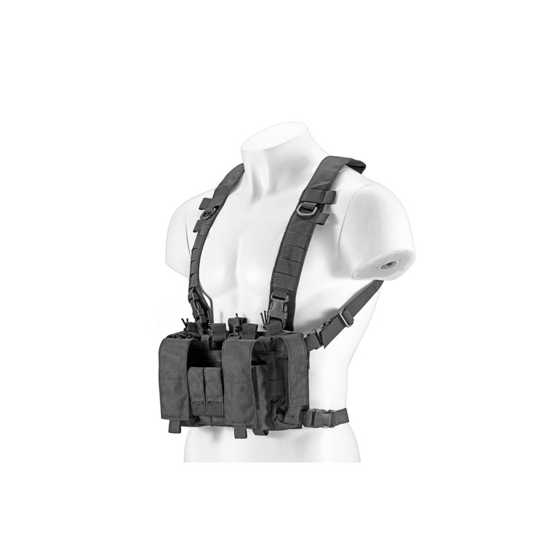 Lancer Tactical Buckle Up Lightweight Chest Rig (US, Alpha, One