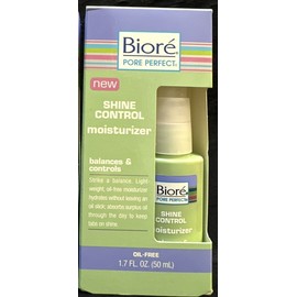 Bioré biore shine control moisturizer oil free 1.7oz ea