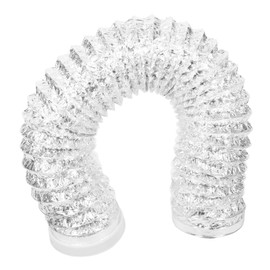 TEHAUX Flexible Aluminum Foil Ducting Vent Hose Chimney Flue Exhaust Hose for Dryer and Air Ventilation Lightweight and Easy to Install Versatile for Indoor and Outdoor Use