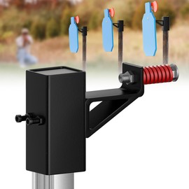 T Post Target Hanger - Heavy Duty TPost Targets Hangers for Shooting Steel Targets, Shooting T Post Holder, Ar 500 Steel Target T Post Mount, T Post Hooks for Targets