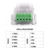 Mendouconert USB to RS485 RS422 485 422 Isolation Module Communication