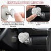 Rebvugr Bling Car One-Touch Start Button, Push Start Button Cover,
