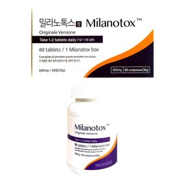 Milanotox Milanotox 600mg x 60 tablets (2) / 밀라노톡스 Milanotox 600mg x 60정 2개