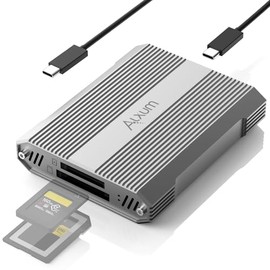 CFexpress - Lector de tarjetas de memoria UHS-II tipo A y SD4.0 de doble ranura, USB 3.2 Gen 2, lector de tarjetas adaptador CFexpress para CF Express