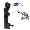 MUXSAM Golf Cart Umbrella Holder Universal for Trolley Motocaddy Golf