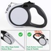 Dual Retractable Dog Leash for 2 Large Dogs (Up to
