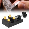 Craft Carving Bed Tool, Aluminum Alloy Portable Mini Drill Press
