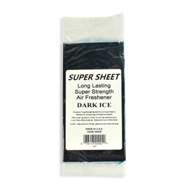 Jenray Super Sheet Small (7.5"x3.75") Under Seat Car Air Freshener (Dark Ice)