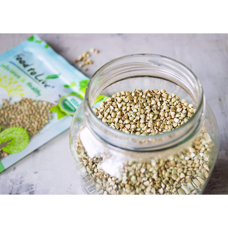 Food to Live Organic Buckwheat Groats, 4 Pounds – Whole