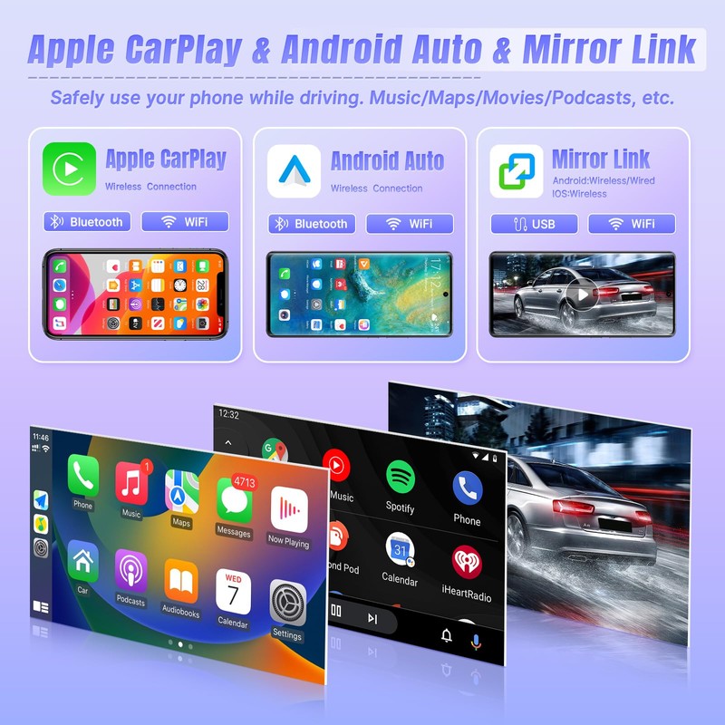 Car Play for Corolla Radio Touch Screen Stereo for Toyota