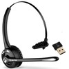 Delton 10X Bluetooth Computer Headset, Over-The-Head Single Ear Wireless Headset