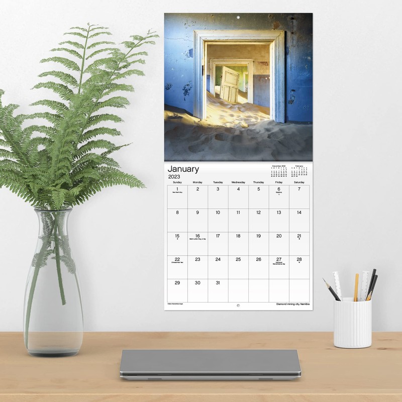 2023 Abandoned Places Wall Calendar
