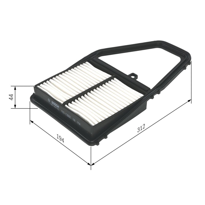 Bosch 1987429176 Air Filter Insert