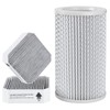 3 Pack Replacement Filter Set Compatible with Molekule Air Purifier,