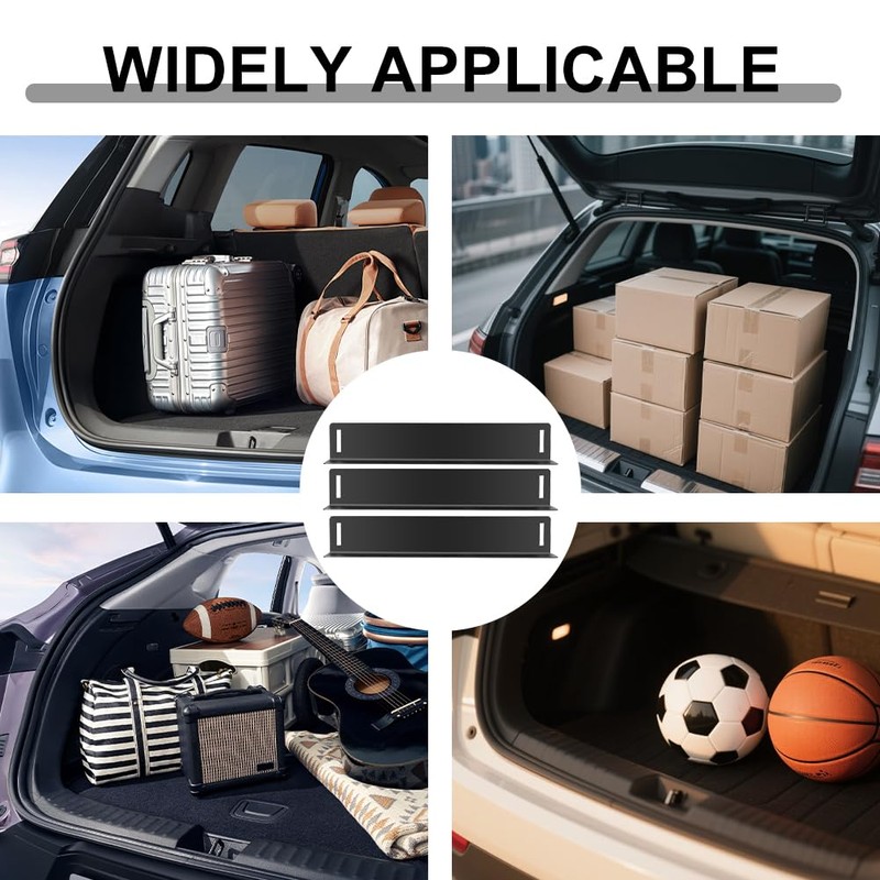 Occzin Car Boot Organiser, Pack of 3 Cargo Separation Blocks,