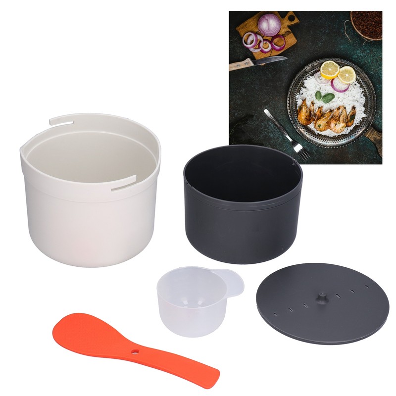 Microwave Rice Cooker Multifunctional Microwave Rice Cooking Set for Home