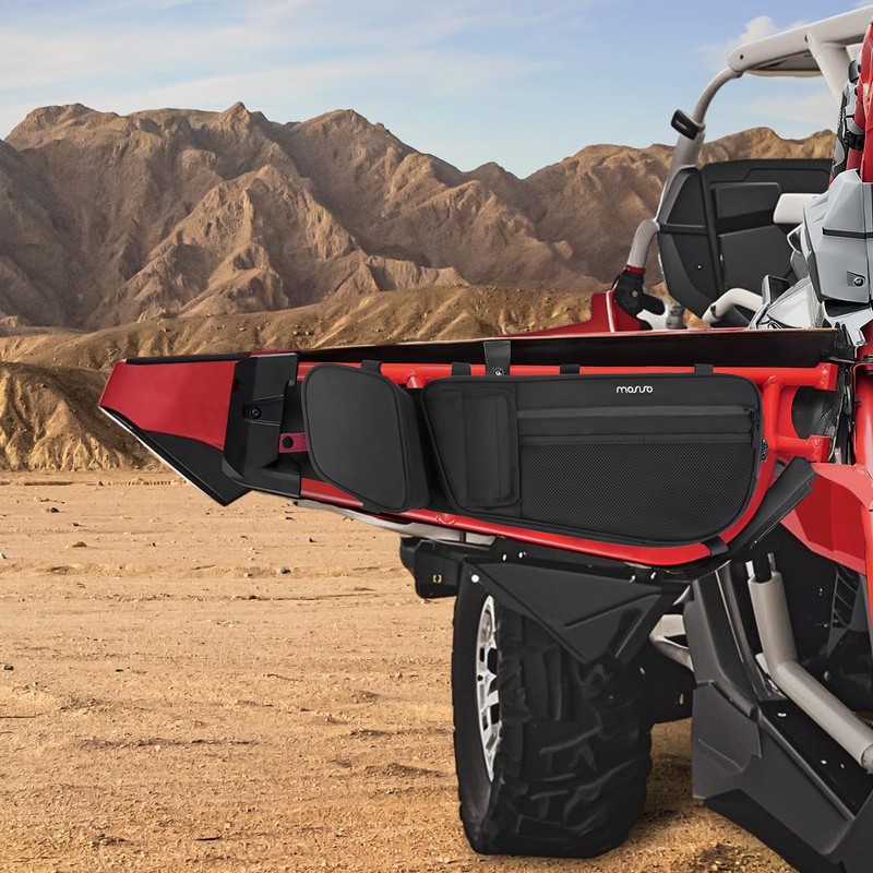 MOSISO 2 Pack X3 Door Bags Compatible with Can Am