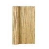 Mininfa Natural Rolled Bamboo Fence, Eco-Friendly Bamboo Fencing, 4 ft