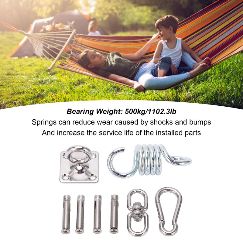 Stainless Steel Suspension Bracket Hammock Mount Ceiling Hook Anchor Hanger