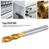 M10x1.5mm Spiral Fluted Tap High Speed Steel Thread Cutter Screw