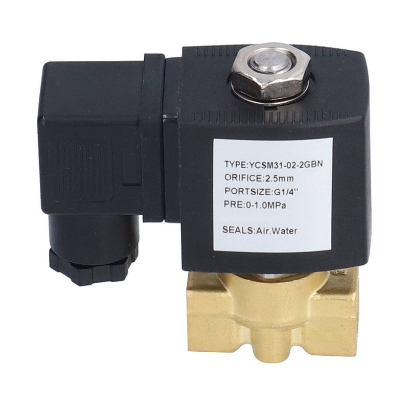 Solenoid Valve Small Power Moisture Proof Electromagnetic Valve for Industrial