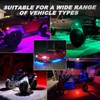 4Pods Upgraded Segmented Metal RGB LED Rock Lights Kit with