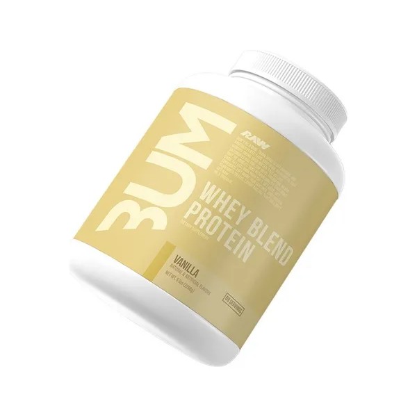 Raw Cbum Whey Blend Protein Vainilla 69 Servicios 5 Lbs