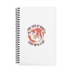 CafePress Sleep with A Cat Spiral Bound Journal Notebook, Personal