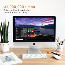 AZMXDVP External Remote Start PC Motherboard Power Switch Button Extension Cable 2M Length-M20 (Orange)