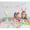 DDBASKET 2 Pack Small Easter Basket for Kids Gift Bunny