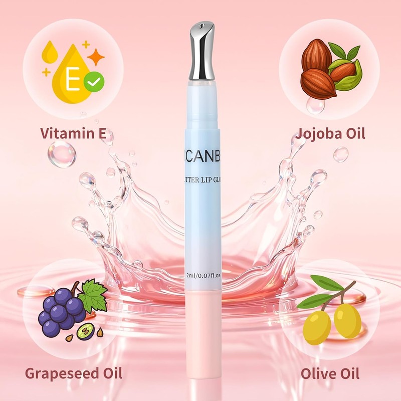 Brillo Labial Hidratante UCANBE Butter – Alto Brillo, No Pegajoso,