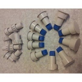 Quick-Switch 10 Terminal Recessed Door Window Burglar Alarm Switch Reed Security ADT Hidden