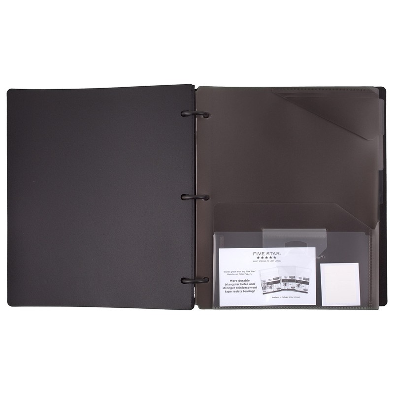 Five Star Flex Notebinder, 10 x 11.5 Inches, Includes 2