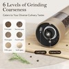 Ultrean Electric Pepper Grinder, Rechargeable Salt and Pepper Grinder with